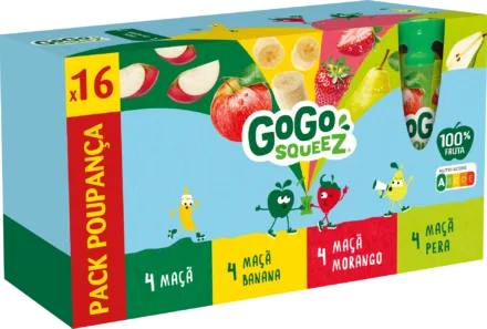 GoGo squeeZ<sup>®</sup> 16-pack