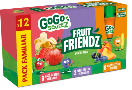 GoGo squeeZ<sup>®</sup> Fruit FriendZ 12-pack